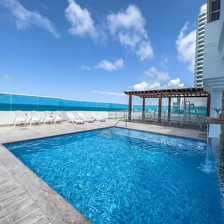 Bocagrande Flamingo - Con Vista Al Mar Y Salida Directa A Playa Apartment Cartagena